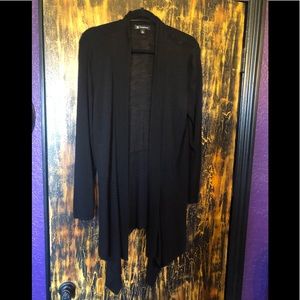 INC Black Rayon Cardigan